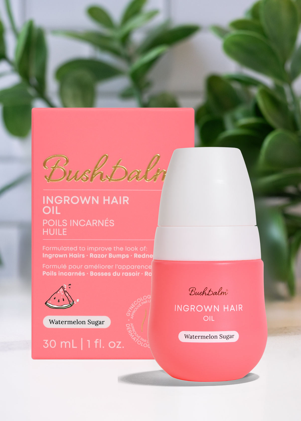Bushbalm Watermelon Sugar Ingrown Hair Oil