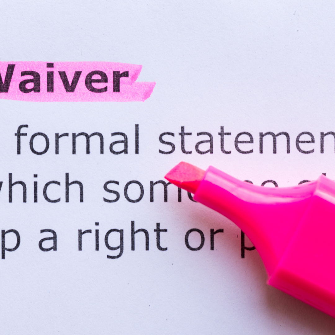 Why You NEED to Fill in a Waiver for your Appointment